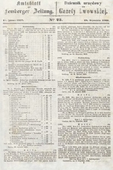 Amtsblatt zur Lemberger Zeitung = Dziennik Urzędowy do Gazety Lwowskiej. 1860, nr 23