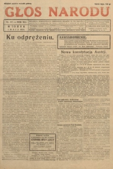 Głos Narodu. 1934, nr 117