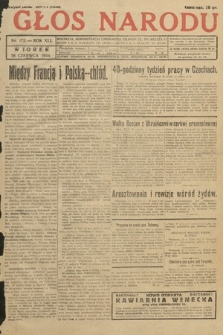 Głos Narodu. 1934, nr 172