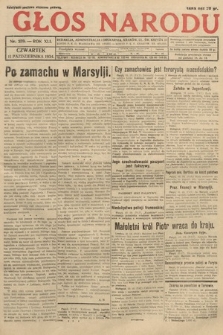 Głos Narodu. 1934, nr 279