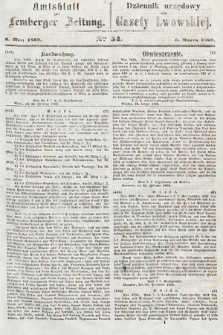 Amtsblatt zur Lemberger Zeitung = Dziennik Urzędowy do Gazety Lwowskiej. 1860, nr 54