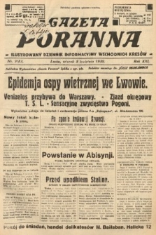 Gazeta Poranna : ilustrowany dziennik informacyjny wschodnich kresów. 1930, nr 9183