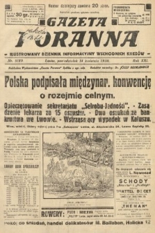 Gazeta Poranna : ilustrowany dziennik informacyjny wschodnich kresów. 1930, nr 9189
