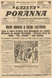 Gazeta Poranna : ilustrowany dziennik informacyjny wschodnich kresów. 1930, nr 9223