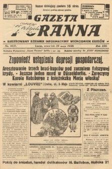 Gazeta Poranna : ilustrowany dziennik informacyjny wschodnich kresów. 1930, nr 9231