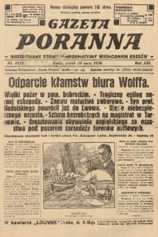 Gazeta Poranna : ilustrowany dziennik informacyjny wschodnich kresów. 1930, nr 9232