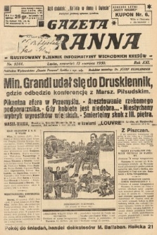 Gazeta Poranna : ilustrowany dziennik informacyjny wschodnich kresów. 1930, nr 9244