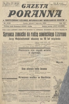 Gazeta Poranna : ilustrowany dziennik informacyjny wschodnich kresów. 1929, nr 8728