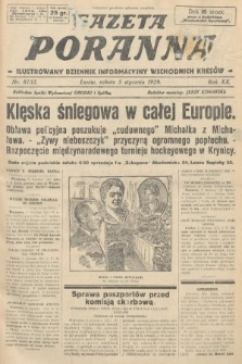 Gazeta Poranna : ilustrowany dziennik informacyjny wschodnich kresów. 1929, nr 8732