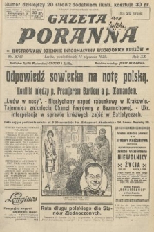 Gazeta Poranna : ilustrowany dziennik informacyjny wschodnich kresów. 1929, nr 8741