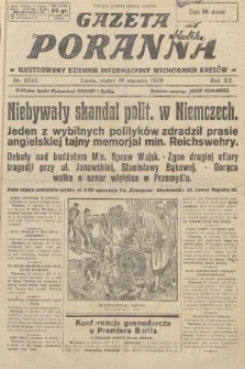 Gazeta Poranna : ilustrowany dziennik informacyjny wschodnich kresów. 1929, nr 8745