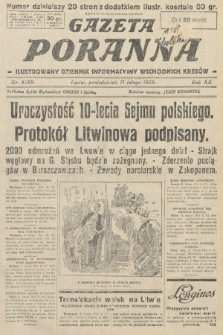 Gazeta Poranna : ilustrowany dziennik informacyjny wschodnich kresów. 1929, nr 8769
