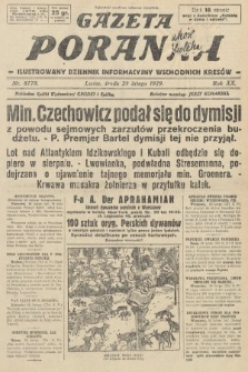 Gazeta Poranna : ilustrowany dziennik informacyjny wschodnich kresów. 1929, nr 8778