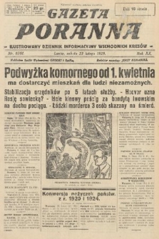Gazeta Poranna : ilustrowany dziennik informacyjny wschodnich kresów. 1929, nr 8781