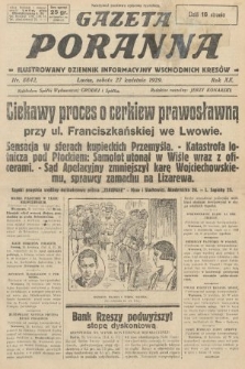 Gazeta Poranna : ilustrowany dziennik informacyjny wschodnich kresów. 1929, nr 8842