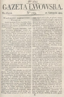 Gazeta Lwowska. 1819, nr 129
