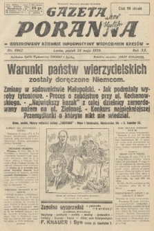 Gazeta Poranna : ilustrowany dziennik informacyjny wschodnich kresów. 1929, nr 8867