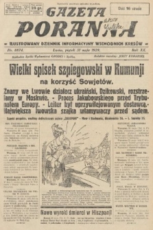 Gazeta Poranna : ilustrowany dziennik informacyjny wschodnich kresów. 1929, nr 8874