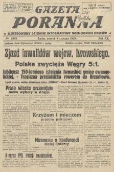 Gazeta Poranna : ilustrowany dziennik informacyjny wschodnich kresów. 1929, nr 8878