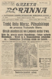 Gazeta Poranna : ilustrowany dziennik informacyjny wschodnich kresów. 1929, nr 8882