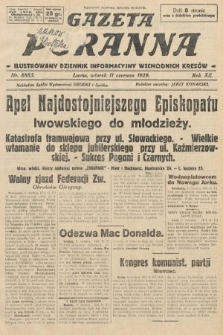 Gazeta Poranna : ilustrowany dziennik informacyjny wschodnich kresów. 1929, nr 8885