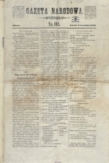Gazeta Narodowa. 1848, nr 112