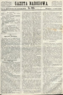 Gazeta Narodowa. 1848, nr 125