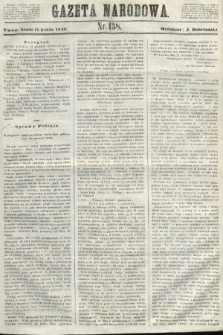 Gazeta Narodowa. 1848, nr 138