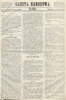 Gazeta Narodowa. 1848, nr 153