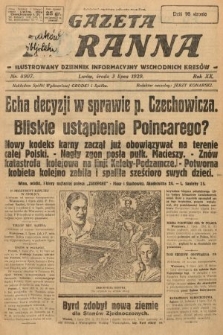 Gazeta Poranna : ilustrowany dziennik informacyjny wschodnich kresów. 1929, nr 8907