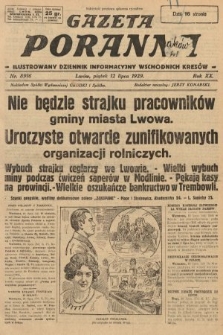 Gazeta Poranna : ilustrowany dziennik informacyjny wschodnich kresów. 1929, nr 8916