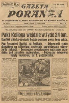 Gazeta Poranna : ilustrowany dziennik informacyjny wschodnich kresów. 1929, nr 8923