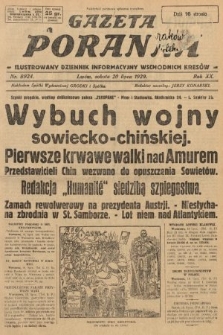 Gazeta Poranna : ilustrowany dziennik informacyjny wschodnich kresów. 1929, nr 8924