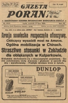 Gazeta Poranna : ilustrowany dziennik informacyjny wschodnich kresów. 1929, nr 8925