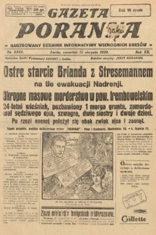 Gazeta Poranna : ilustrowany dziennik informacyjny wschodnich kresów. 1929, nr 8950