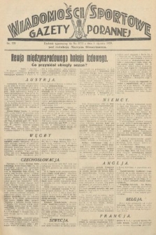 Wiadomości Sportowe Gazety Porannej. 1929, nr 128
