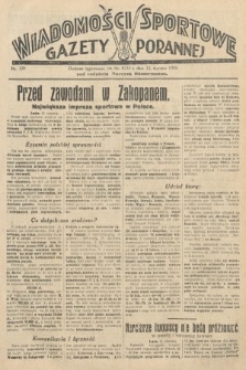 Wiadomości Sportowe Gazety Porannej. 1929, nr 129