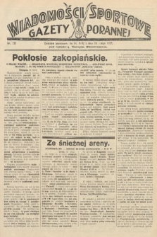 Wiadomości Sportowe Gazety Porannej. 1929, nr 135
