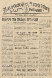 Wiadomości Sportowe Gazety Porannej. 1929, nr 136