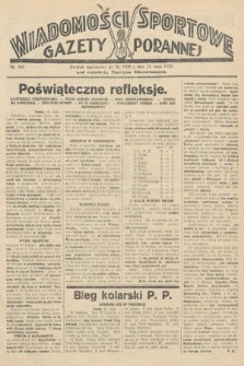 Wiadomości Sportowe Gazety Porannej. 1929, nr 144