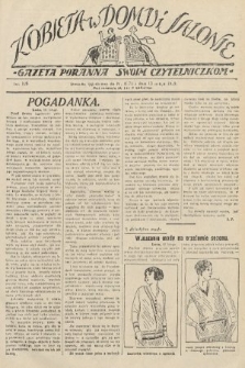 Kobieta w Domu i Salonie : Gazeta Poranna swoim czytelniczkom. 1929, nr 169