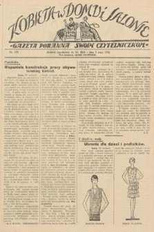 Kobieta w Domu i Salonie : Gazeta Poranna swoim czytelniczkom. 1929, nr 179