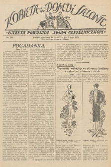 Kobieta w Domu i Salonie : Gazeta Poranna swoim czytelniczkom. 1929, nr 180