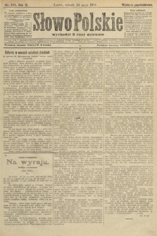 Słowo Polskie (wydanie popołudniowe). 1904, nr 243