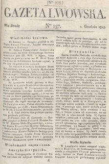 Gazeta Lwowska. 1819, nr 137