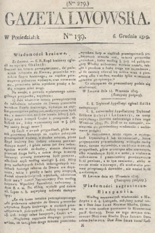 Gazeta Lwowska. 1819, nr 139