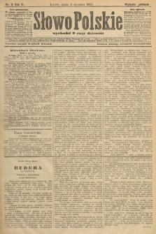 Słowo Polskie (wydanie poranne). 1905, nr 6