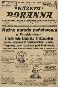Gazeta Poranna : ilustrowany dziennik informacyjny wschodnich kresów. 1930, nr 9265