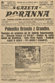 Gazeta Poranna : ilustrowany dziennik informacyjny wschodnich kresów. 1930, nr 9267