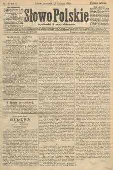 Słowo Polskie (wydanie poranne). 1905, nr 19